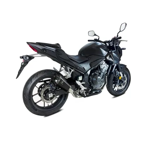 IXRACE HONDA NX 500 / HORNET CBR / 2024 2026 pot d'échappement M8 BLACK MH6037B - EURO5+