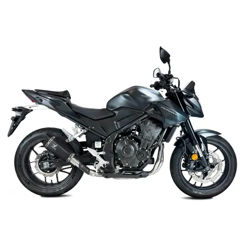 IXRACE HONDA NX 500 / HORNET CBR / 2024 2026 M8 BLACK silencer MH6037B EURO 5+