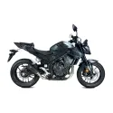 IXRACE HONDA HORNET 500 / NX 500 / CBR 500 R / 2024 2026 pot d'échappement MK2B BLACK INOX AH6237SB EURO 5+