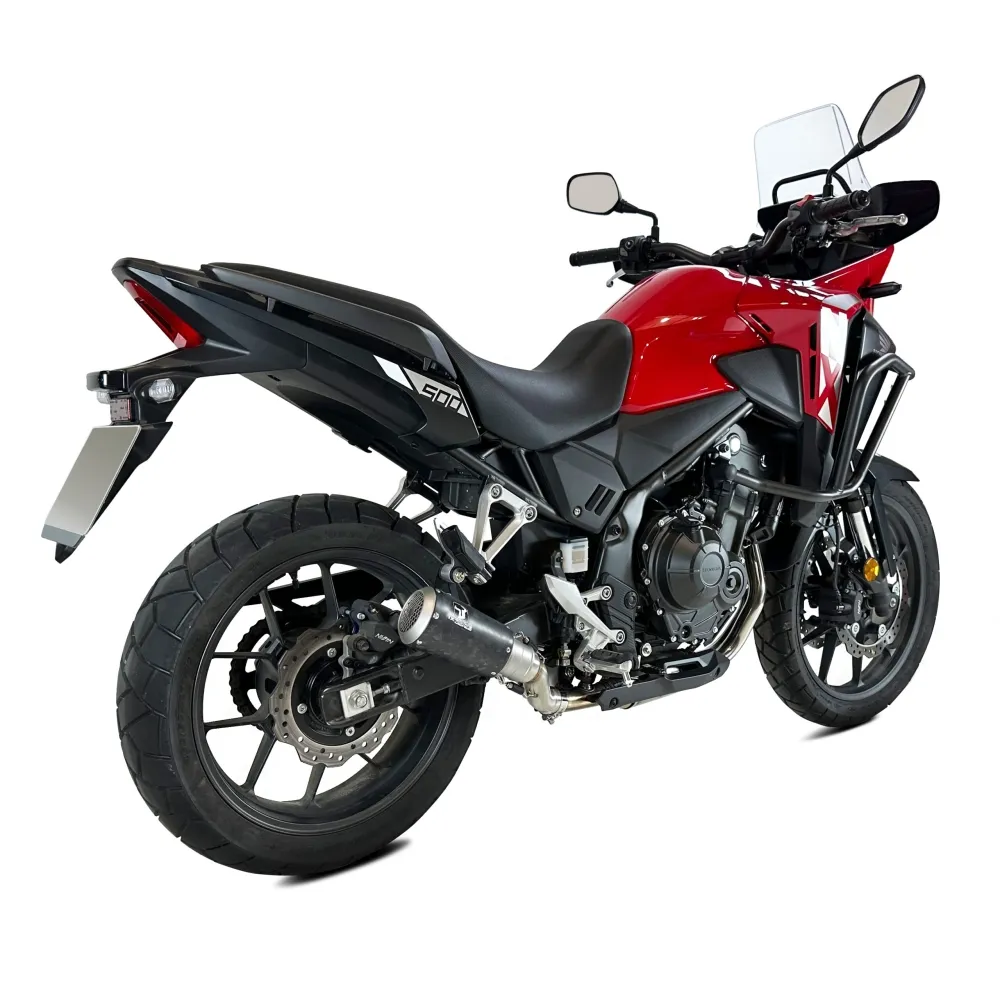 IXRACE HONDA HORNET 500 / NX 500 / CBR 500 R /  2024 2026 pot d'échappement MK2 INOX AH6237S EURO 5+