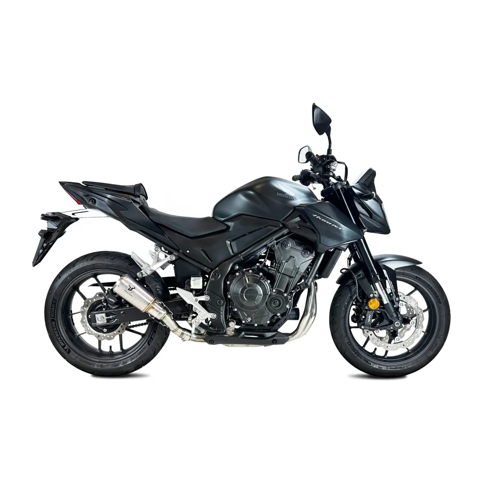 IXRACE HONDA HORNET 500 / NX 500 / CBR 500 R /  2024 2026 MK2 INOX silencer AH6237S EURO 5+ approved