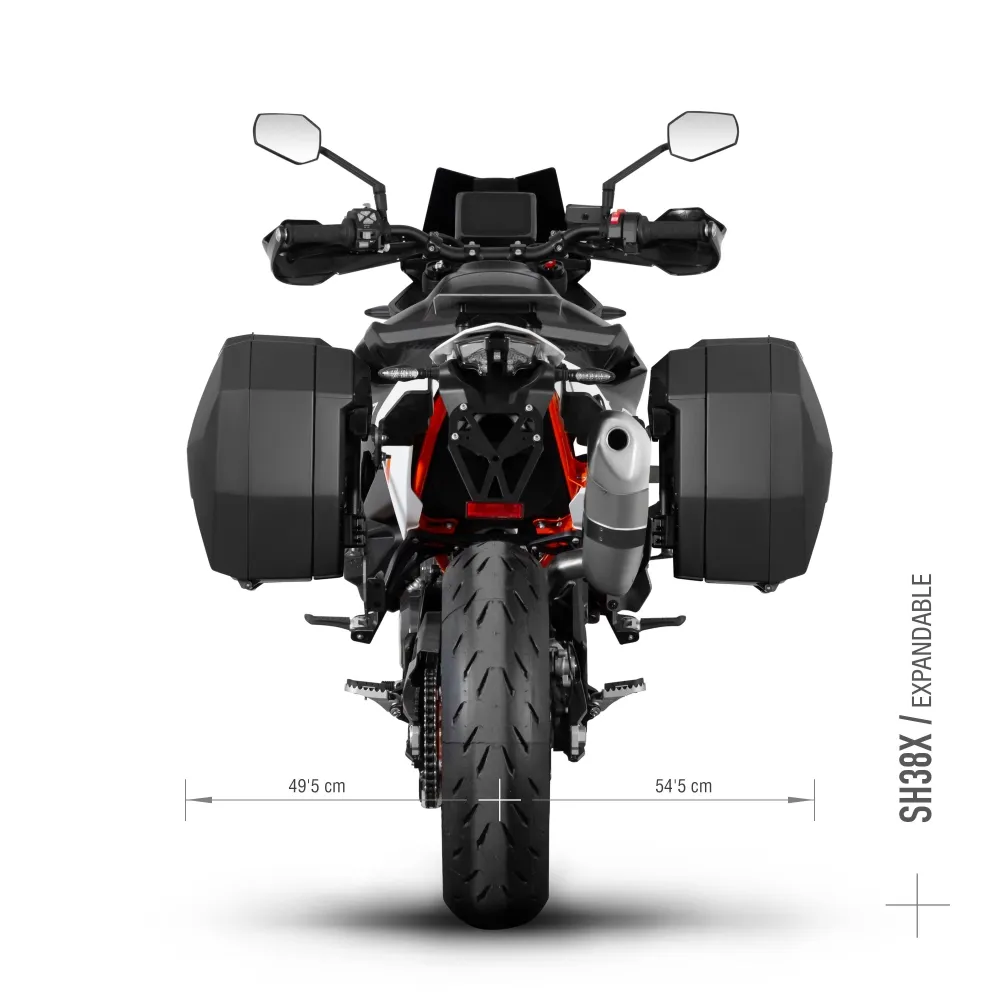 SHAD 3P - support valises latérales HUSQVARNA / KTM 790 / 890 / SMT / ADVENTURE / 2019 2026 - K0SM84IF