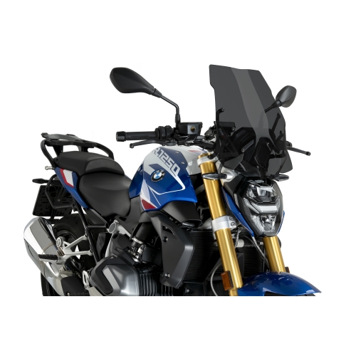 PUIG TOURING wind deflector (without original BMW support) BMW R1250 R / 2018 2025 ref 22300