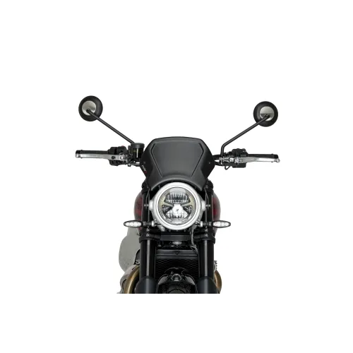 PUIG plaque frontale aluminium TRIUMPH SCRAMBLER 1200 X / XE / 2024 2026 - 22224