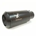 IXRACE KAWASAKI Z 900 / A2 / 2025 2026 MK2B INOX silencer MK2B BLACK AK7230SB - EURO5+