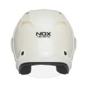 NOX jet helmet moto scooter N220-S pearl white