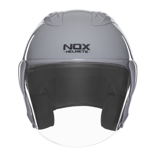 NOX jet helmet moto scooter N220-S nardo grey