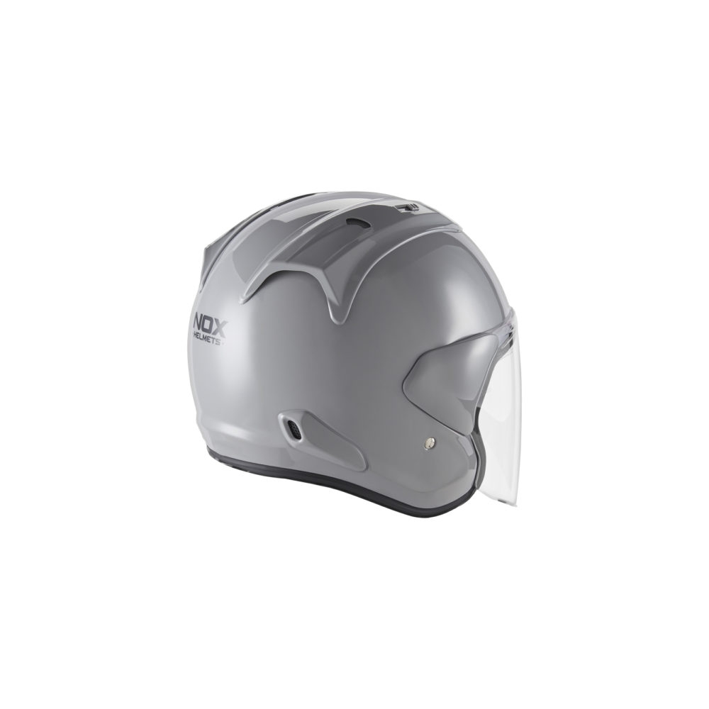 NOX jet helmet moto scooter N220-S nardo grey