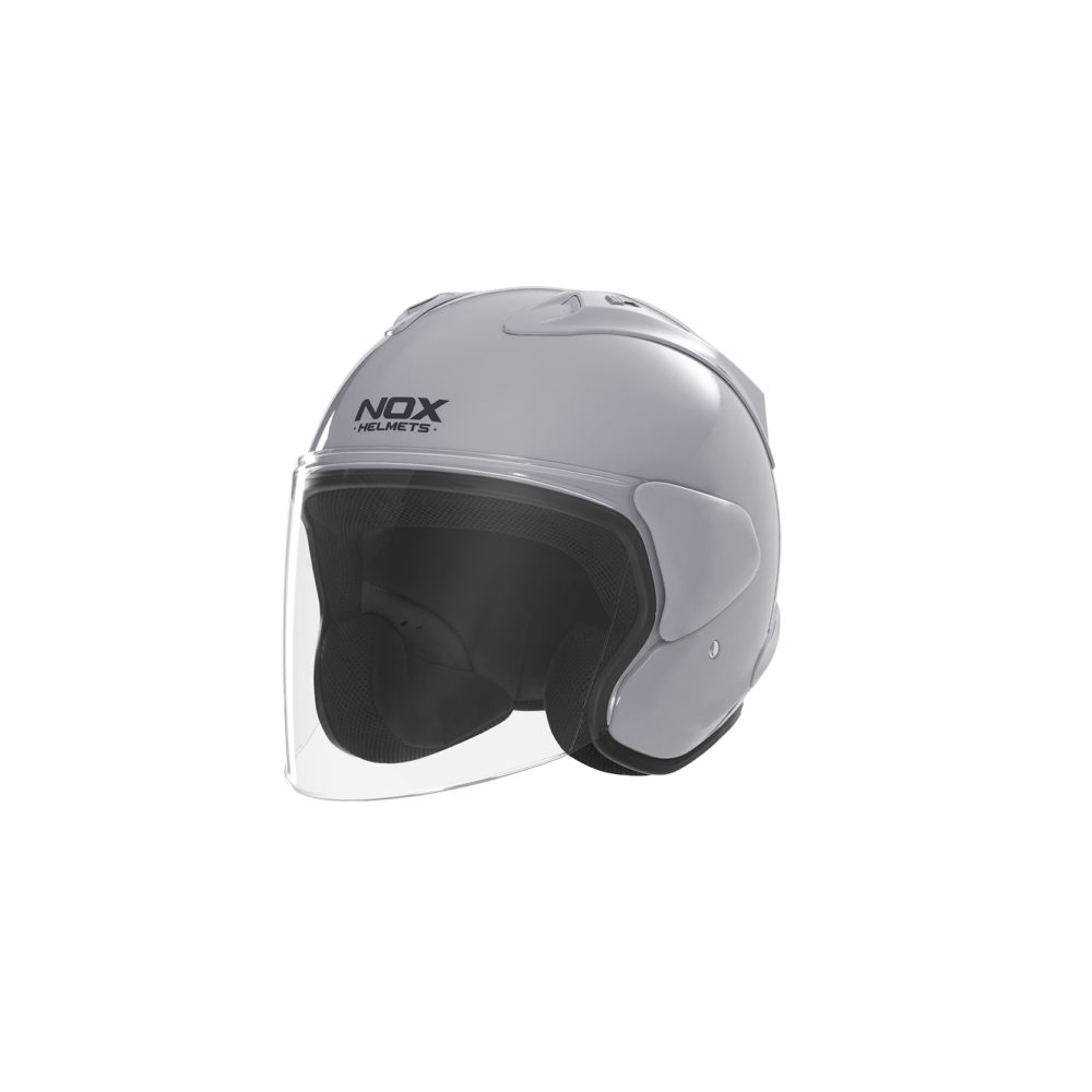 NOX jet helmet moto scooter N220-S nardo grey