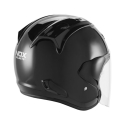 NOX jet helmet moto scooter N220-S shiny black