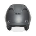 NOX jet helmet moto scooter N220-S matt titanium