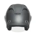 NOX jet helmet moto scooter N220-S matt titanium