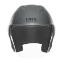 NOX casque jet moto scooter N220-S titane mat