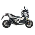 IXRACE HONDA X-ADV 750 / FORZA / 2025 DOUBLE pot d'échappement DCX2 CARBON FORGED DH6425C2 - EURO5+