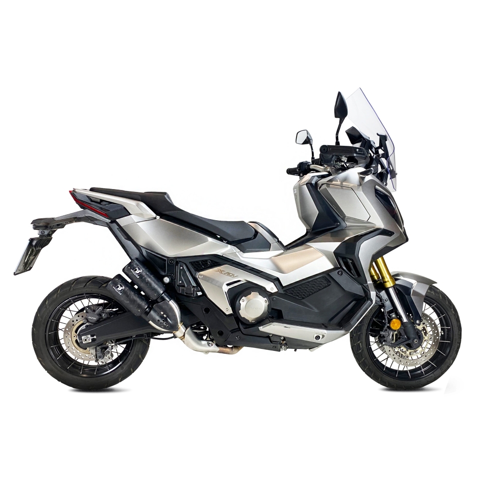IXRACE HONDA X-ADV 750 / FORZA / 2025 DCX2 CARBON FORGED DOUBLE exhaust pipe DH6425C2 - EURO5+