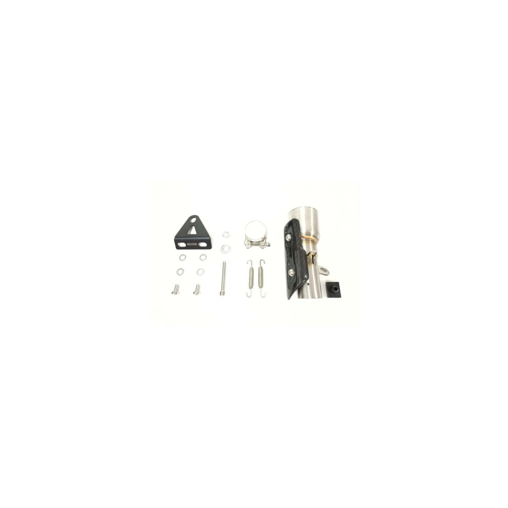 IXRACE HONDA X-ADV 750 / FORZA / 2025  MK2B INOX silencer MK2B BLACK AH6225SB - EURO5+