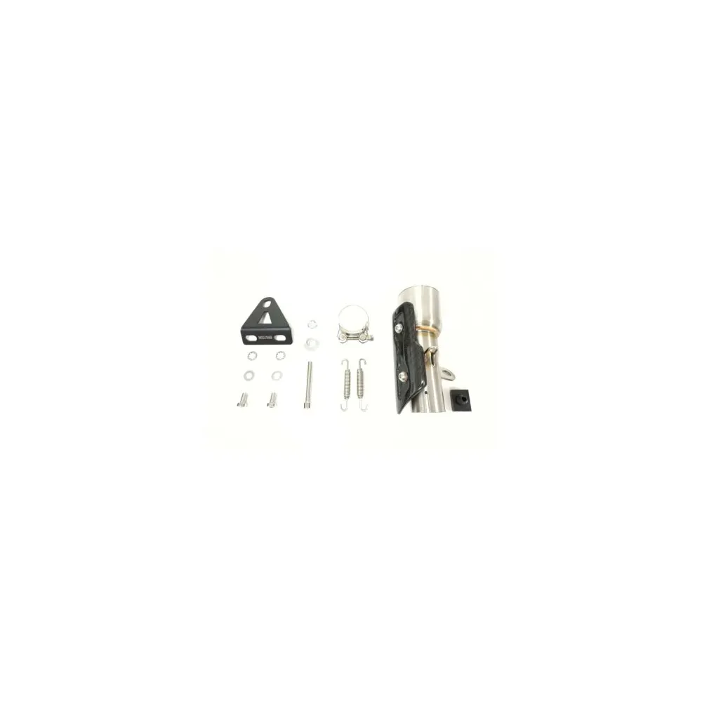 IXRACE HONDA X-ADV 750 / FORZA / 2025 pot d'échappement MK2B BLACK INOX AH6225SB - EURO5+