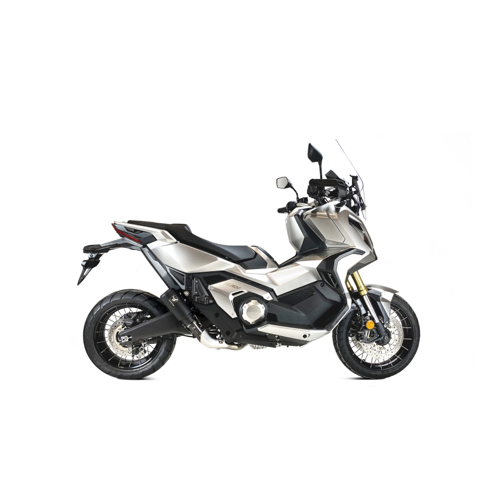 IXRACE HONDA X-ADV 750 / FORZA / 2025  MK2B INOX silencer MK2B BLACK AH6225SB - EURO5+