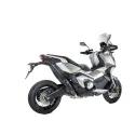 IXRACE HONDA X-ADV 750 / FORZA / 2025 pot d'échappement MK2B BLACK INOX AH6225SB - EURO5+