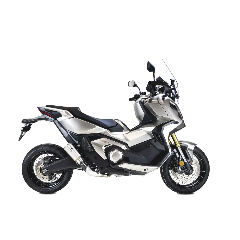 IXRACE HONDA X-ADV 750 / FORZA / 2025 pot d'échappement MK2 INOX AH6225S - EURO5+