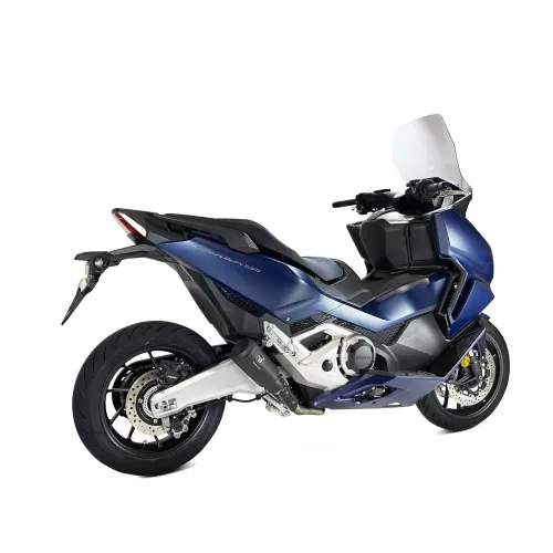 IXRACE HONDA X-ADV 750 / FORZA / 2025 pot d'échappement MK2B BLACK INOX AH6225SB - EURO5+