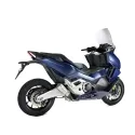 IXRACE HONDA X-ADV 750 / FORZA / 2025 pot d'échappement MK2 INOX AH6225S - EURO5+