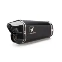 IXRACE HONDA HORNET 750 / 2025 pot d'échappement M8 BLACK MH6003B - EURO 5+