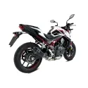 IXRACE HONDA HORNET 750 / 2025 pot d'échappement M8 BLACK MH6003B - EURO 5+