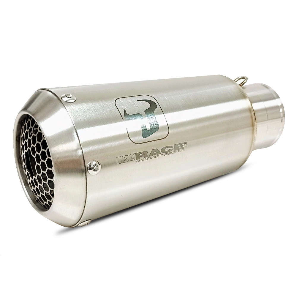 IXRACE KAWASAKI VERSYS 650 / 2023 2024 MK2 INOX complete silencer AY9282S - EURO5+