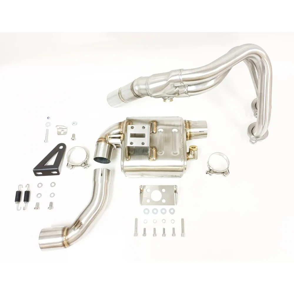 IXRACE KAWASAKI VERSYS 650 / 2023 2024 ligne complète d'échappement pot MK2 INOX AY9282S - EURO5+