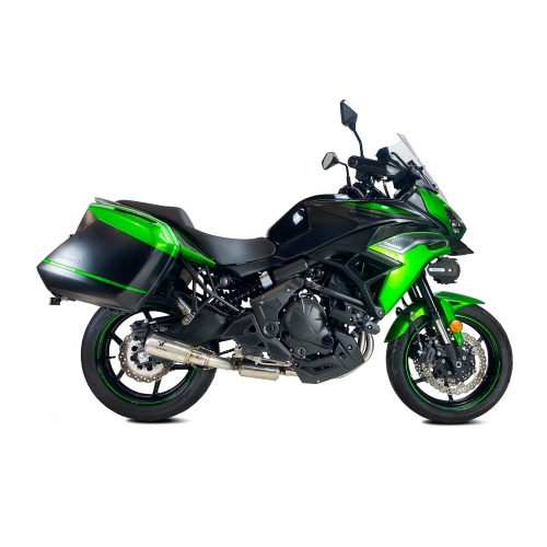 IXRACE KAWASAKI VERSYS 650 / 2023 2024 MK2 INOX complete silencer AY9282S - EURO5+