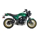 IXRACE KAWASAKI Z 650 / NINJA 650 / RS / 2023 2024 MK2B BLACK complete line silencer AK7257SB EURO 5 approved