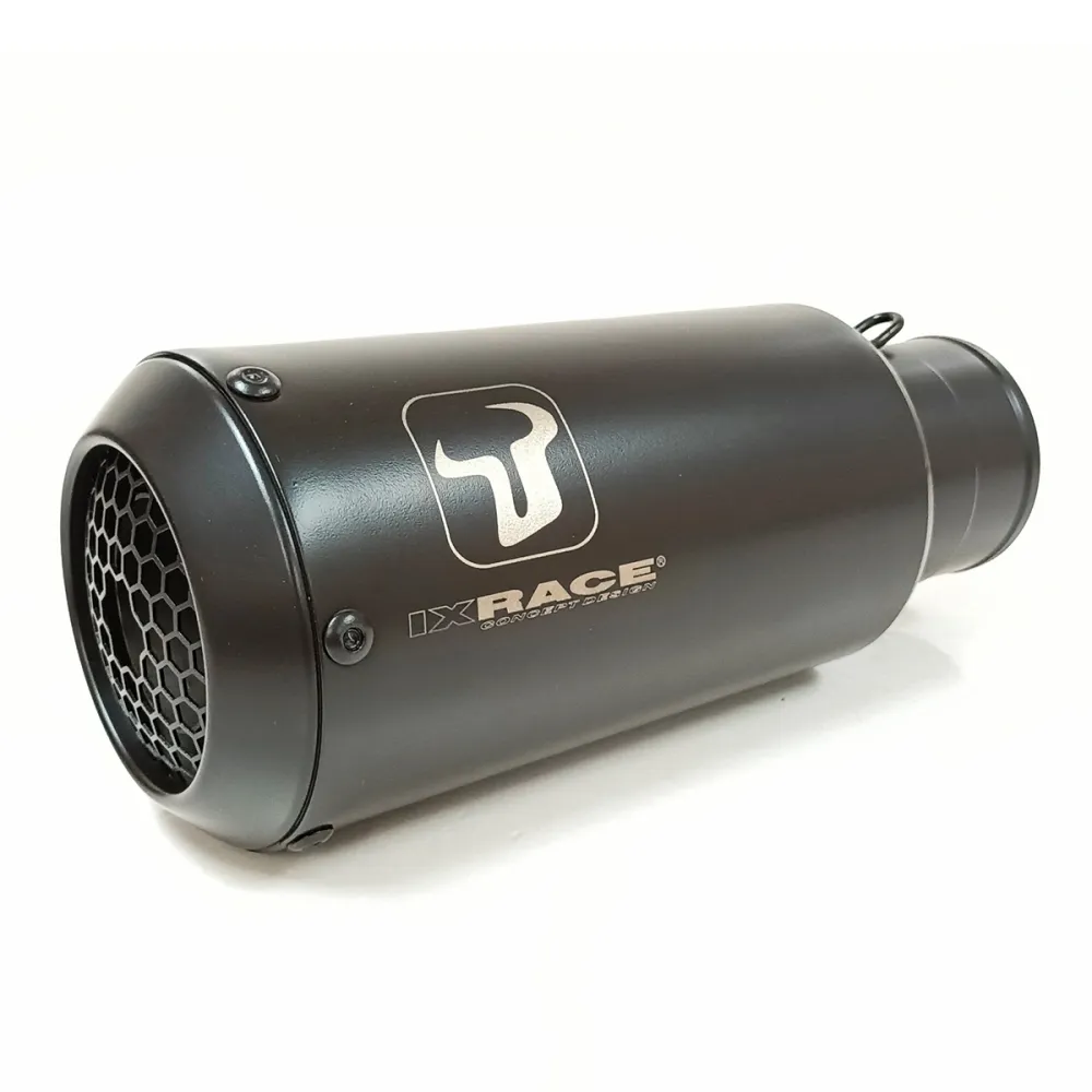 IXRACE KAWASAKI NINJA ZX 25R / 2023 MK2B INOX silencer MK2B BLACK AK7242SB - EURO5+