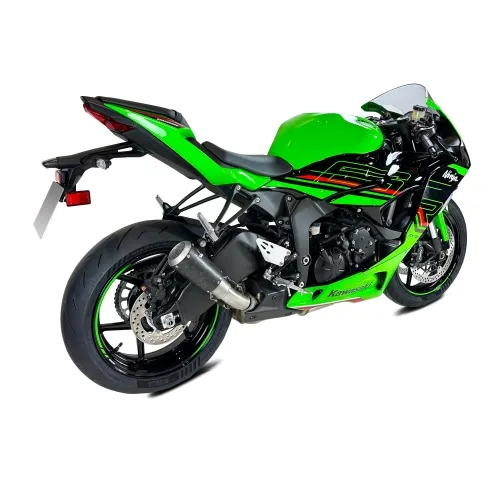 IXRACE KAWASAKI ZX6R / 2024 pot d'échappement MK2 CARBONE FORGED AK7244CX - NON HOM