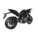 IXRACE HONDA CB 650 R / CBR / 2024 ligne complète d'échappement pot MK2B NOIR AH6943SB - NON HOM