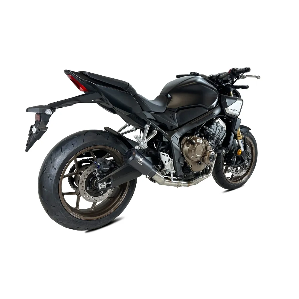 IXRACE HONDA CB 650 R / CBR / 2024 ligne complète d'échappement pot MK2B NOIR AH6943SB - NON HOM