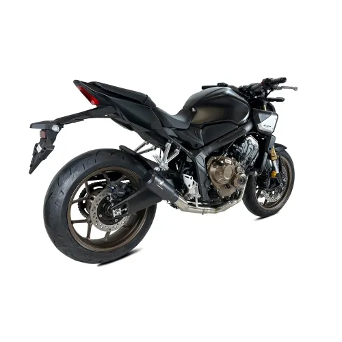 IXRACE HONDA CB 650 R / CBR / 2024 ligne complète d'échappement pot MK2B NOIR AH6943SB - NON HOM