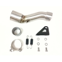 IXRACE HONDA NX 500 / 2024 M8 BLACK silencer MH6037B - EURO 5+