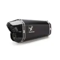 IXRACE HONDA NX 500 / 2024 pot d'échappement M8 BLACK MH6037B - EURO 5+