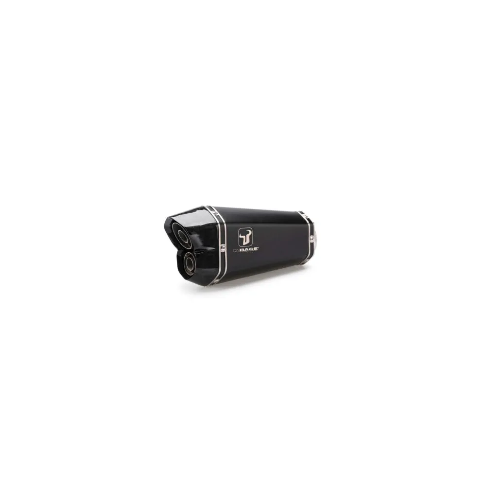 IXRACE HONDA NX 500 / 2024 pot d'échappement M8 BLACK MH6037B - EURO 5+