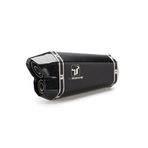 IXRACE HONDA NX 500 / 2024 M8 BLACK silencer MH6037B - EURO 5+