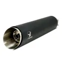IXRACE KAWASAKI ELIMINATOR 500 / 2024 GAMME CUSTOM BLACK exhaust silencer NK7046SB - EURO5+