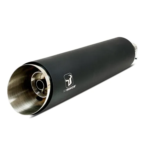 IXRACE KAWASAKI ELIMINATOR 500 / 2024 GAMME CUSTOM BLACK exhaust silencer NK7046SB - EURO5+