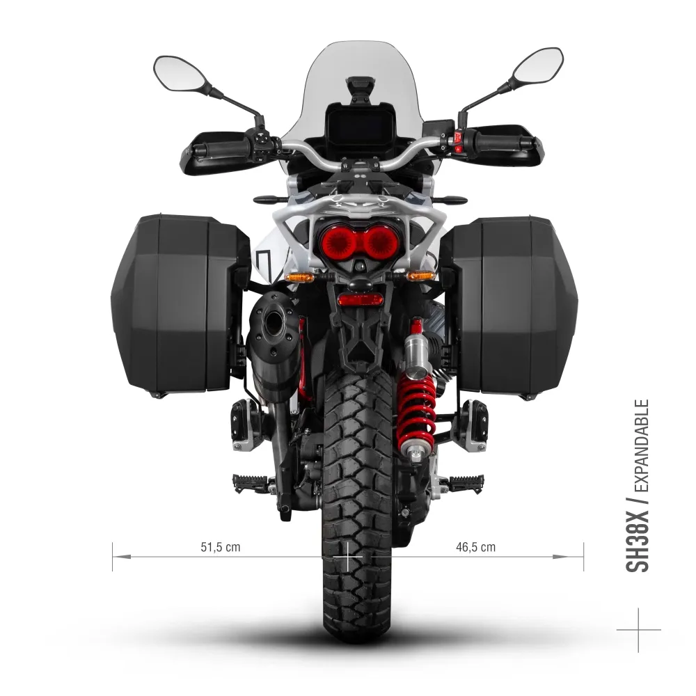 SHAD 3P - side case support MOTO GUZZI V85 TT / TRAVEL / 2024 2026 - M0VT84IF