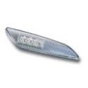 white TRAPEZE led indicators N°13 alu edge E11 approved