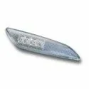 white TRAPEZE led indicators N°13 alu edge E11 approved