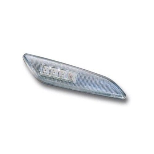 white TRAPEZE led indicators N°13 alu edge E11 approved