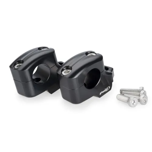 PUIG réhausseur de guidon pontets PULLBACK +25mm / Ø 29mm  / YAMAHA MT-09 / 2024 2026 - 22101