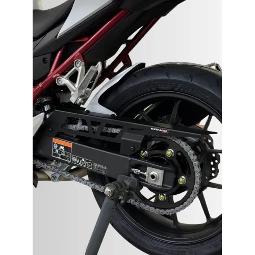 ERMAX garde boue arrière + carter de chaine aluminium HONDA CB 750 HORNET / 2025