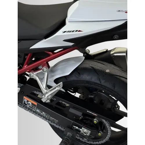 ERMAX garde boue arrière + carter de chaine aluminium HONDA CB 750 HORNET / 2025